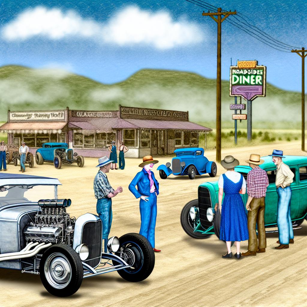 The origins of the hot rod culture in the 1930s.